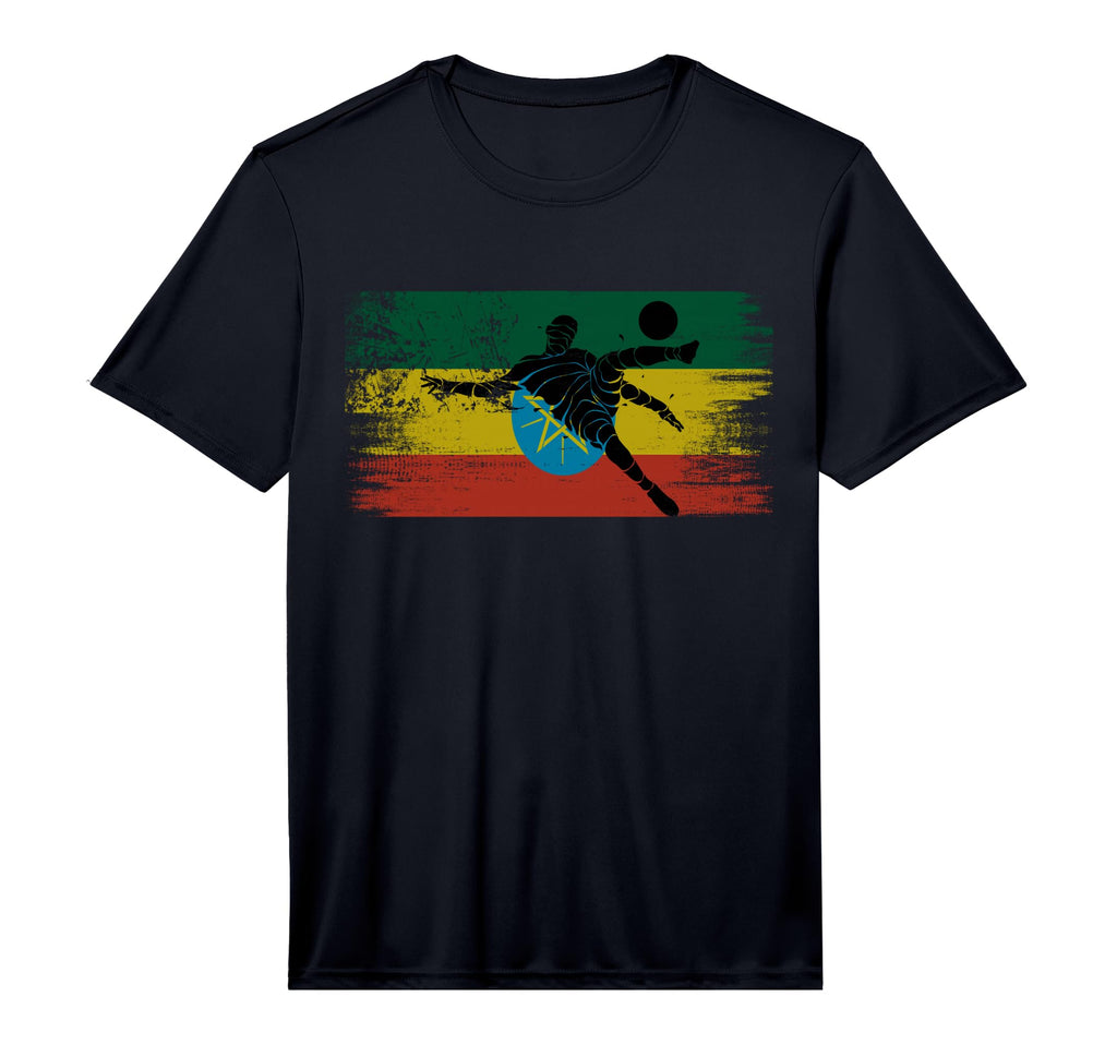 Ethiopia Soccer Ethiopian Football T-Shirt - Fun Novelty Design Men Women - T-Shirt, Sweatshirt, Hoodie