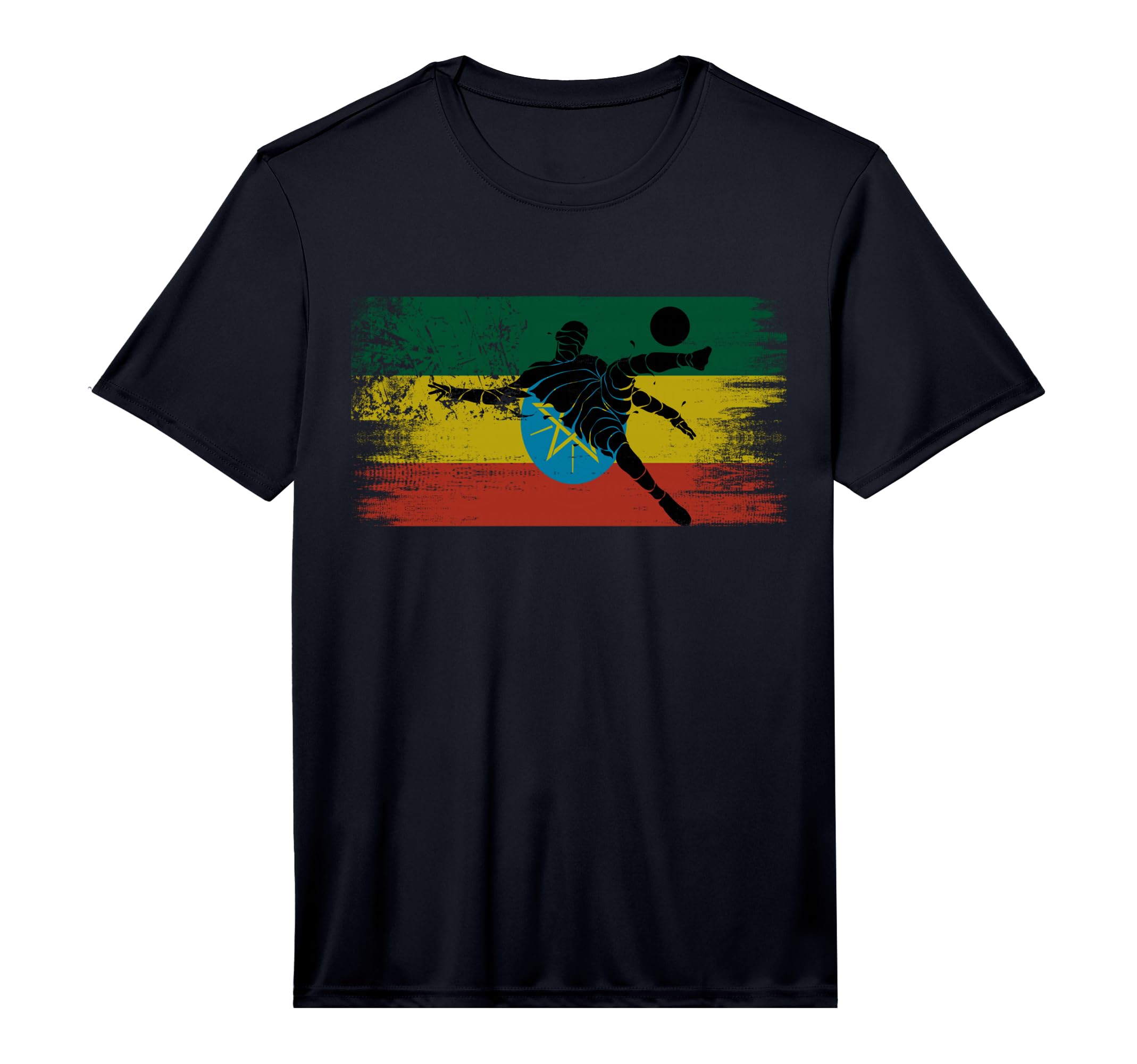 Ethiopia Soccer Ethiopian Football T-Shirt - Fun Novelty Design Men Women - T-Shirt, Sweatshirt, Hoodie