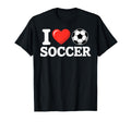 I Love Soccer Goalie Player Fan Game T-Shirt - Custom Art Print Men Women - T-Shirt, Sweatshirt, Hoodie