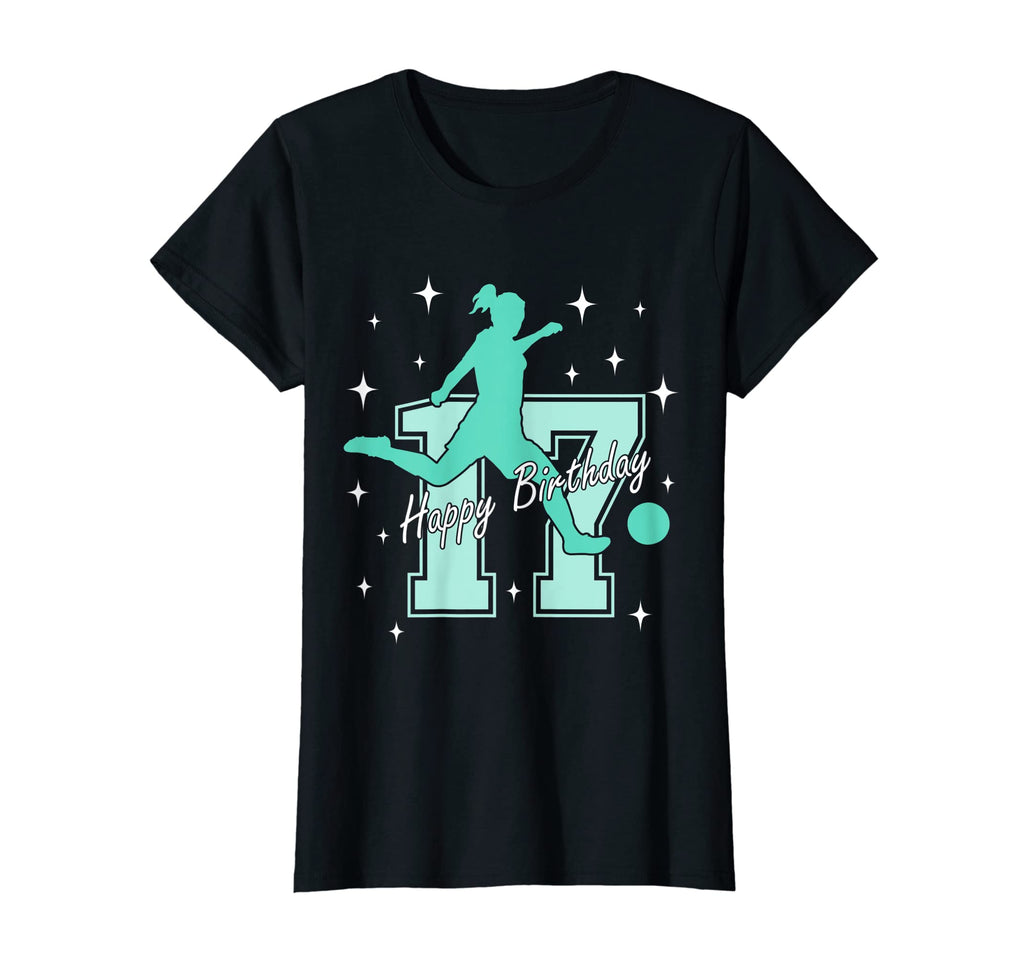 17Th Birthday Soccer Playing T-Shirt - Novelty Apparel Unisex - T-Shirt, Sweatshirt, Hoodie