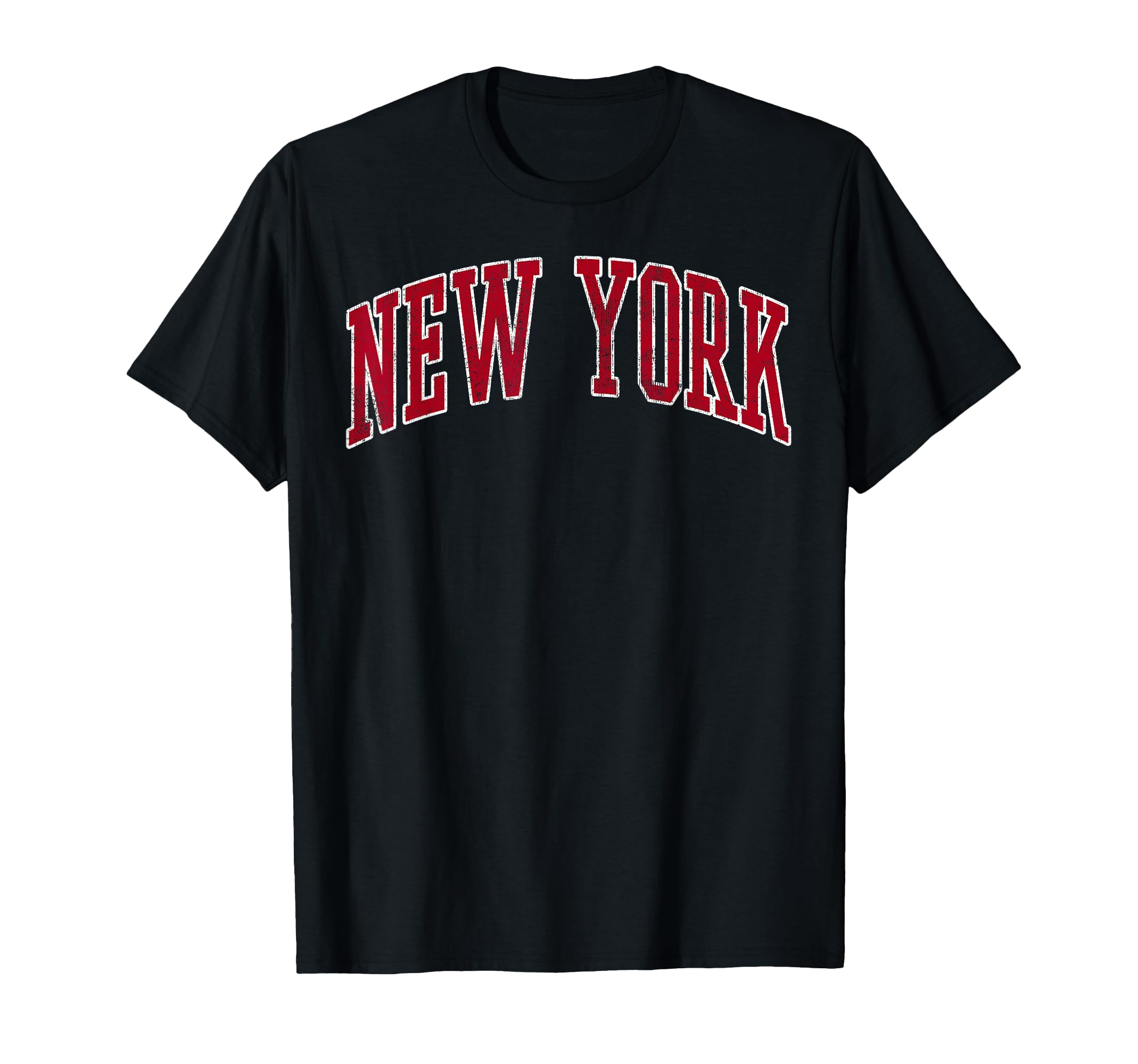 New York Preppy Varsity Sports Red T-Shirt - Streetwear Style Men Women - T-Shirt, Sweatshirt, Hoodie