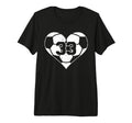 Soccer Number 33 Jersey Funny T-Shirt - Fun Novelty Design Men Women - T-Shirt, Sweatshirt, Hoodie
