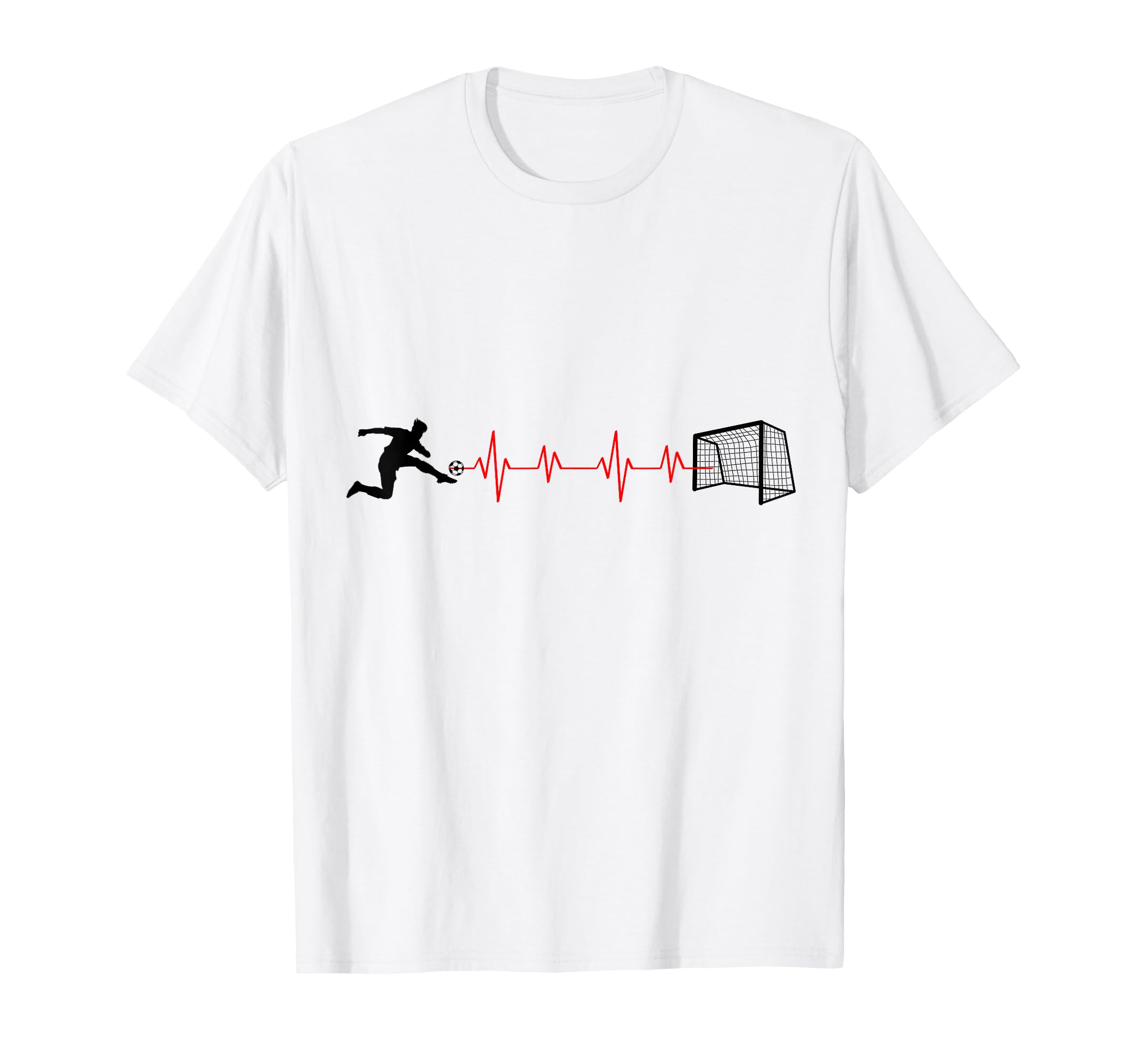 Soccer Player Kicking Ball Sports Lover T-Shirt - Aesthetic Graphic Unisex - T-Shirt, Sweatshirt, Hoodie