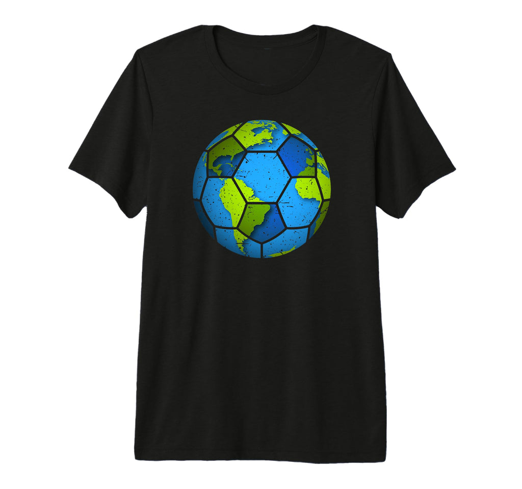 Earth Soccer Ball Earth Day Favors T-Shirt - Trendy Graphic for Adults - T-Shirt, Sweatshirt, Hoodie