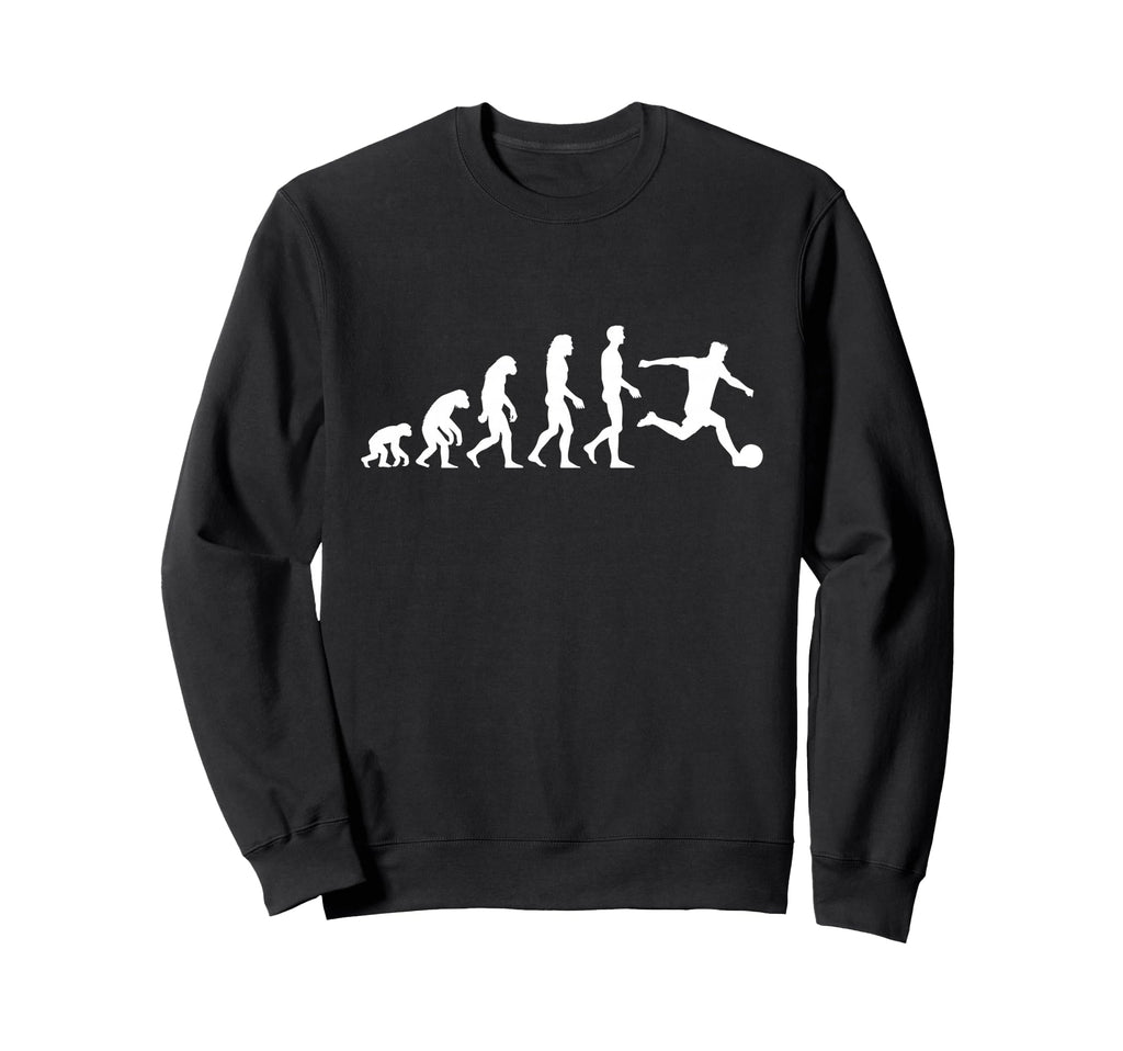 Soccer Player Evolution Funny Sweatshirt - Aesthetic Graphic Men Women - T-Shirt, Sweatshirt, Hoodie