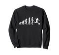Soccer Player Evolution Funny Sweatshirt - Aesthetic Graphic Men Women - T-Shirt, Sweatshirt, Hoodie