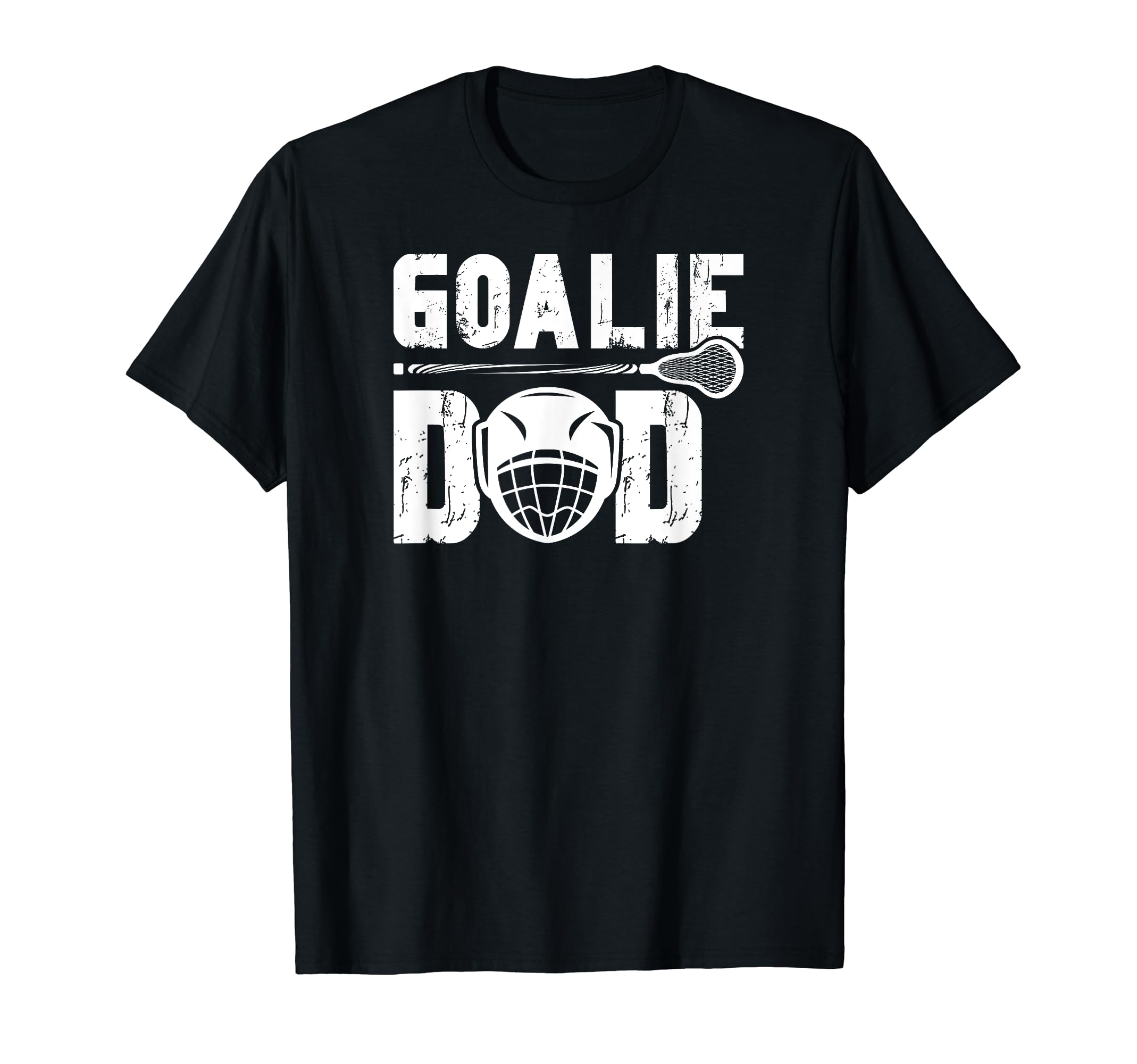 Lacrosse Goalie Dad Lacrosse Goalkeeper T-Shirt - Custom Art Print Unisex - T-Shirt, Sweatshirt, Hoodie
