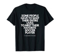 Proud Mom Dad Parent Soccer Player T-Shirt - Aesthetic Graphic Men Women - T-Shirt, Sweatshirt, Hoodie