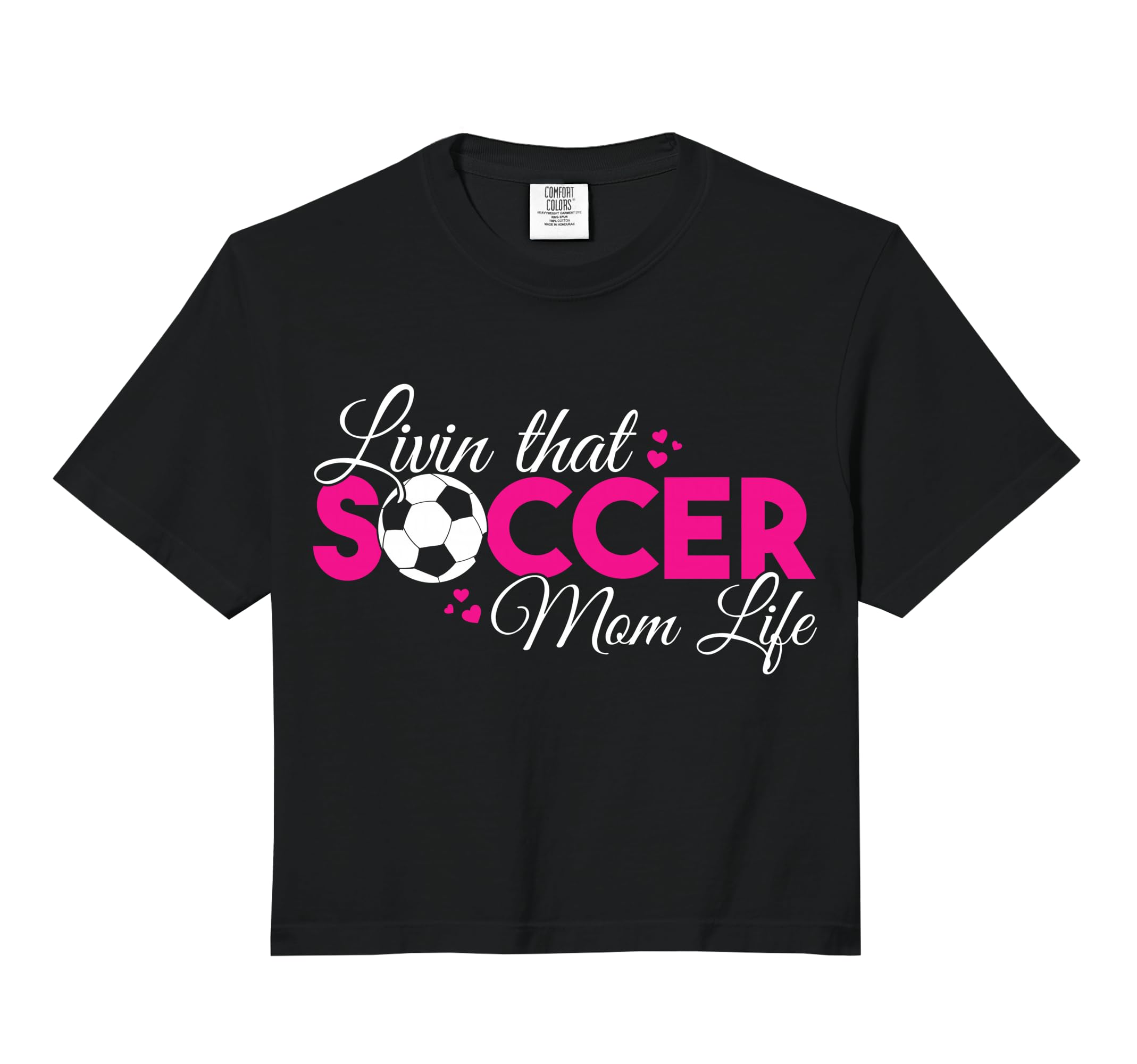 Livin That Soccer Mom Life Funny Hoodie - Fun Novelty Design Men Women - T-Shirt, Sweatshirt, Hoodie