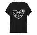 Soccer Girlfriend Heart Soccer T-Shirt - Casual Everyday Wear Men Women - T-Shirt, Sweatshirt, Hoodie