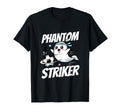 Phantom Striker Funny Ghost Soccer T-Shirt - Aesthetic Graphic for Adults - T-Shirt, Sweatshirt, Hoodie