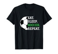 Soccer Player Soccer Lover Eat Sleep T-Shirt - Unique Graphic for Adults - T-Shirt, Sweatshirt, Hoodie