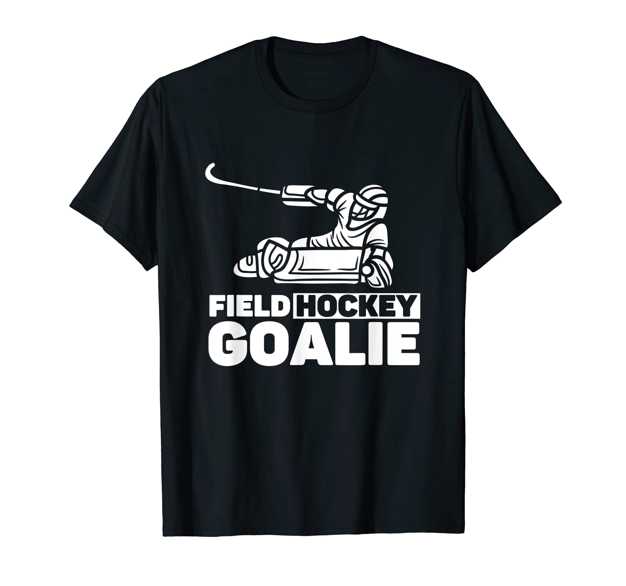 Field Hockey Goalie Goalkeeper T-Shirt - Aesthetic Graphic Unisex - T-Shirt, Sweatshirt, Hoodie