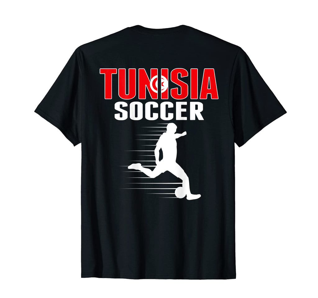 Tunisia Soccer Lovers Jersey Proud T-Shirt - Trendy Graphic Unisex - T-Shirt, Sweatshirt, Hoodie