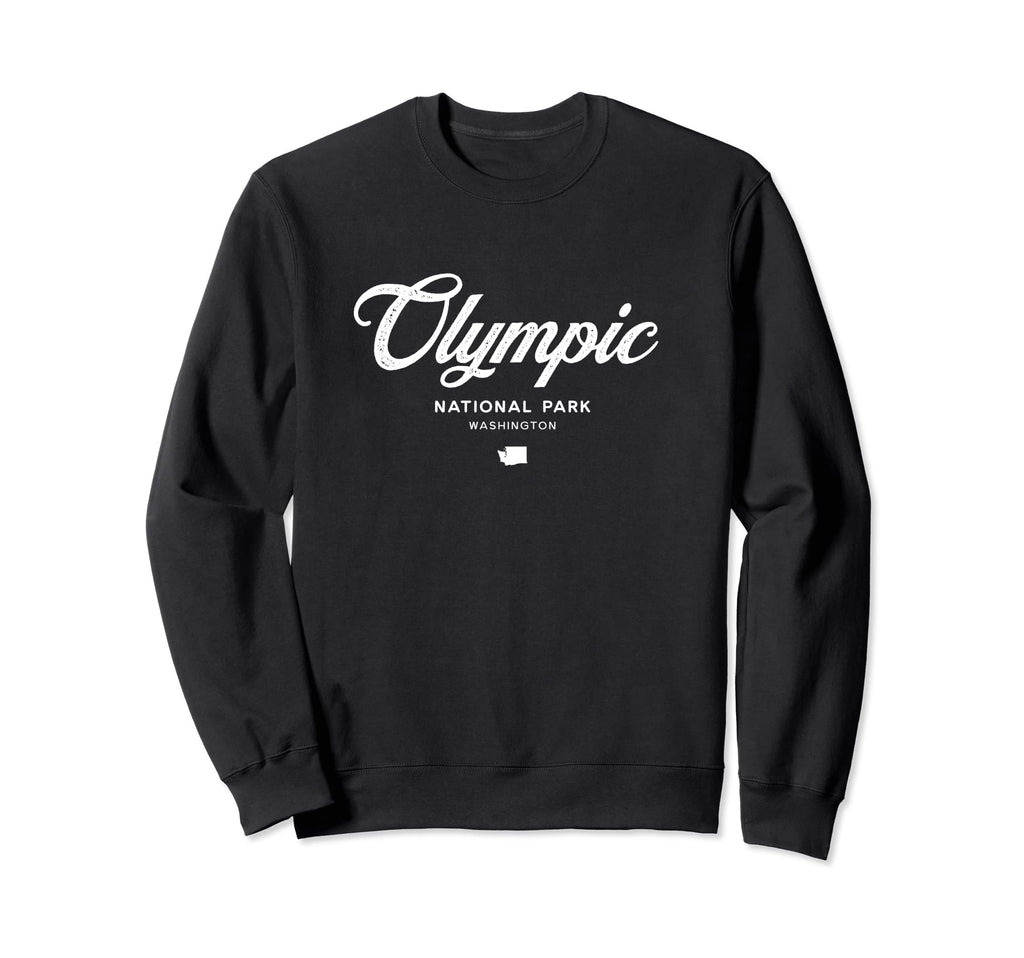 Olympic National Park Washington Sweatshirt - Trendy Graphic Men Women - T-Shirt, Sweatshirt, Hoodie