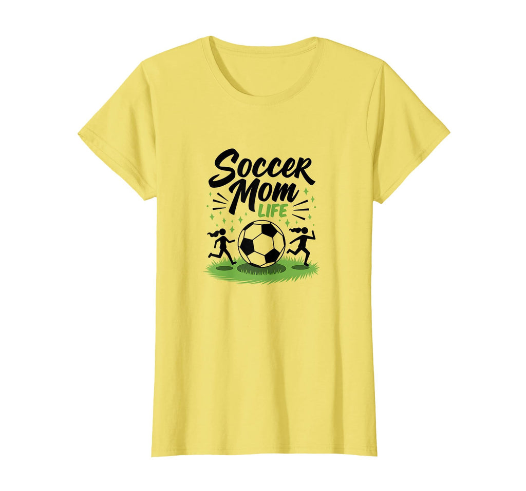 Soccer Mom Life Proud Parent Team Sweatshirt - Novelty Apparel Unisex - T-Shirt, Sweatshirt, Hoodie
