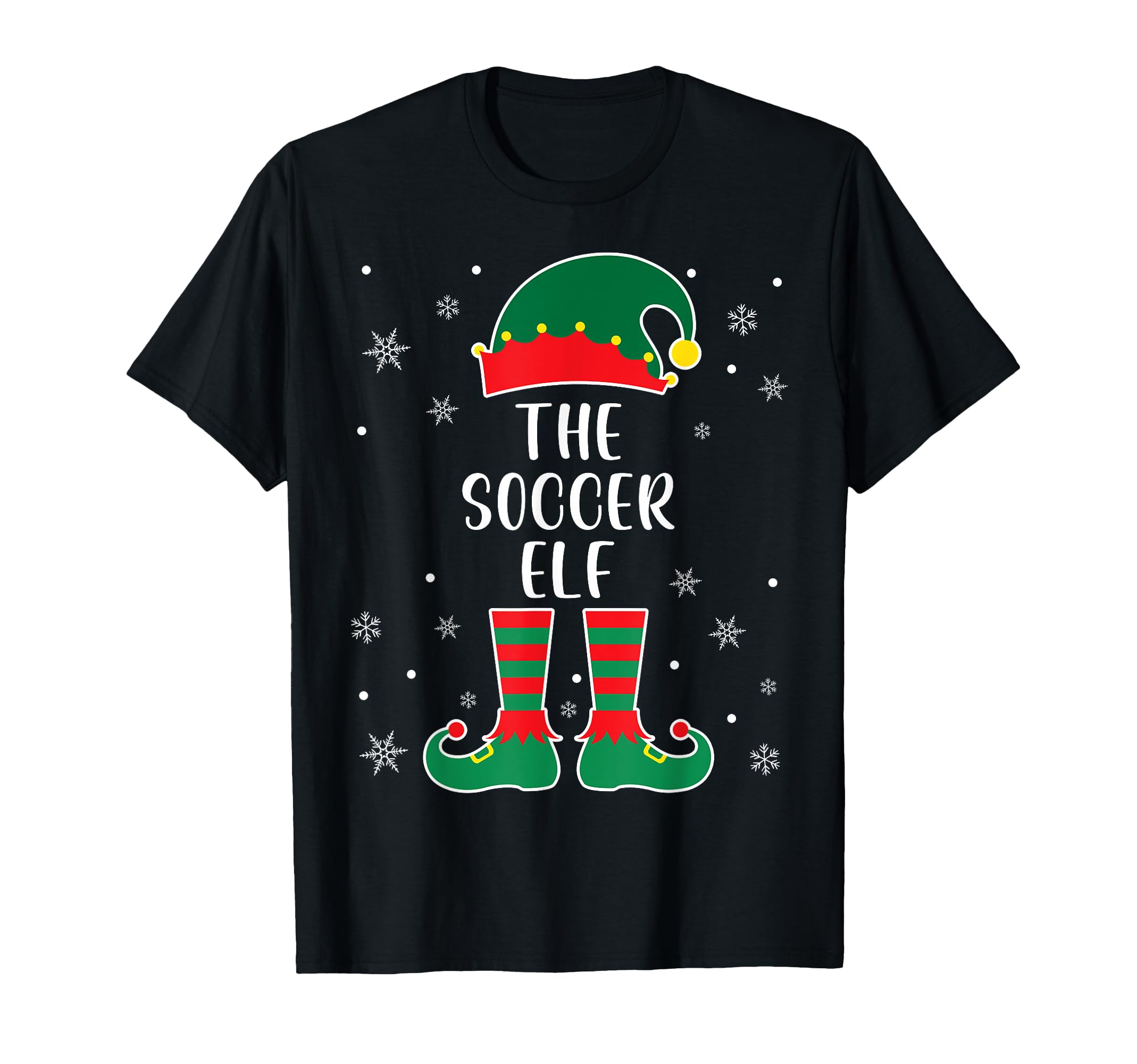 Soccer Elf Family Matching Soccer T-Shirt - Fun Novelty Design Unisex - T-Shirt, Sweatshirt, Hoodie