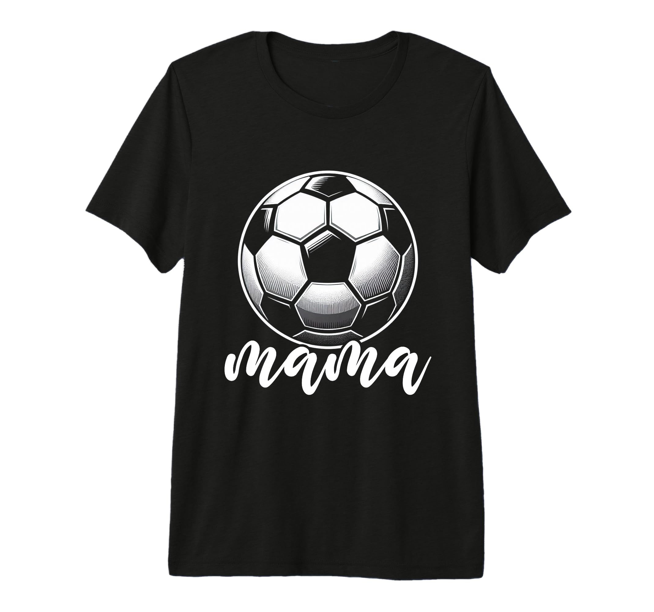 Soccer Ball Mama Soccer Season Football T-Shirt - Novelty Apparel Unisex - T-Shirt, Sweatshirt, Hoodie