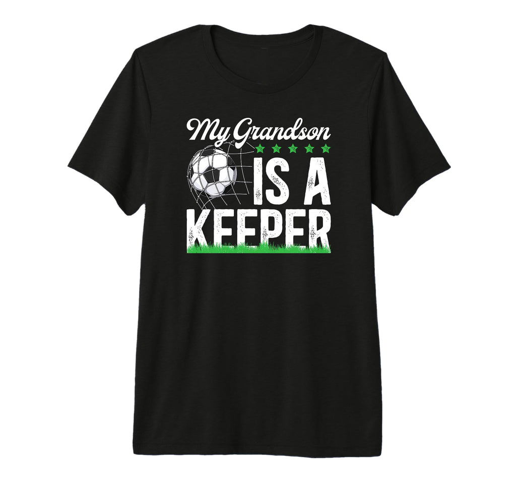 Mens Proud Soccer Keeper Papa Soccer T-Shirt - Unique Graphic Men Women - T-Shirt, Sweatshirt, Hoodie