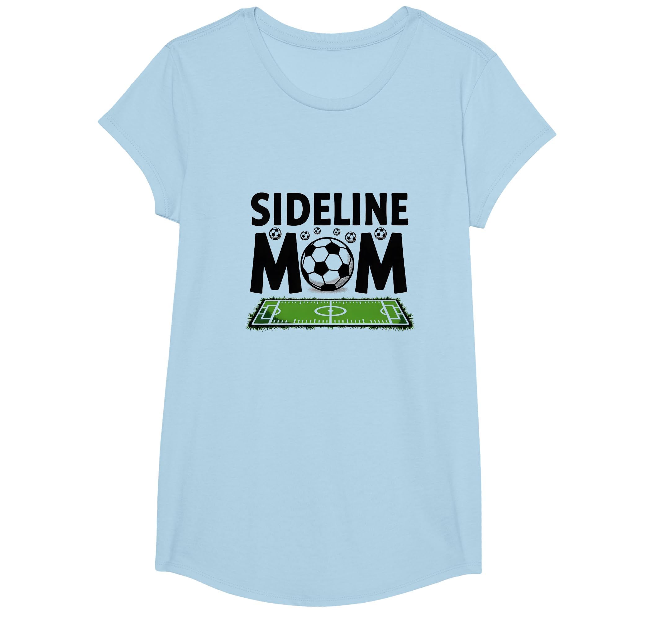 Soccer Mom Flag Football Sideline Sweatshirt - Graphic Print Men Women - T-Shirt, Sweatshirt, Hoodie