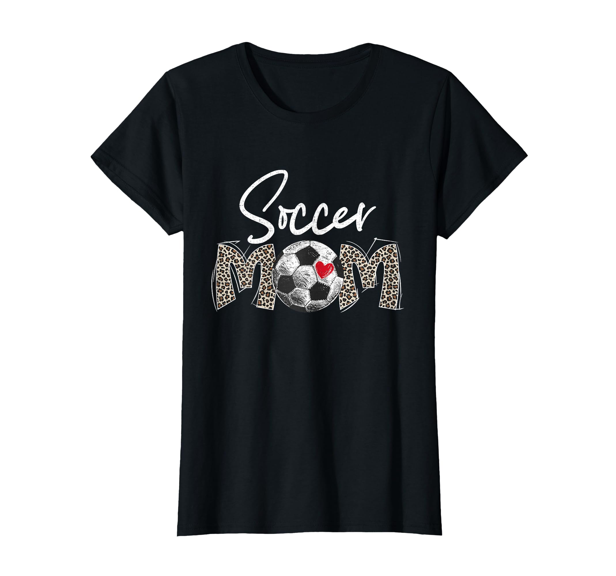 Funny Soccer Mom Leopard Gifts Mothers T-Shirt - Trendy Graphic Men Women - T-Shirt, Sweatshirt, Hoodie