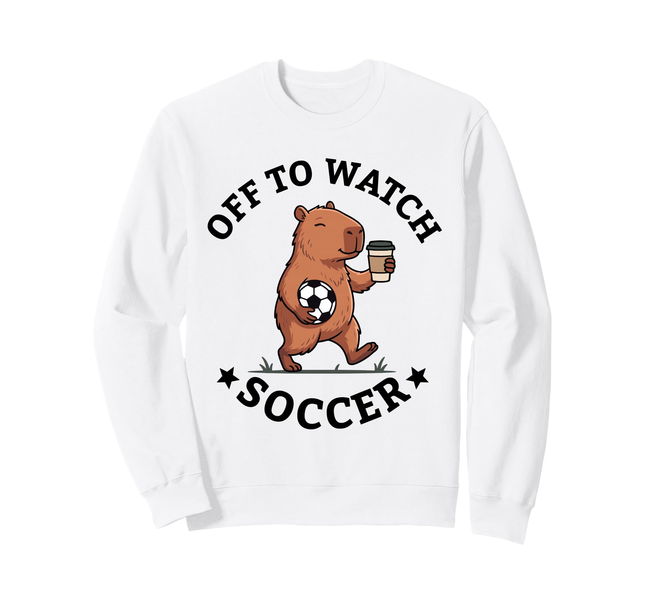 Off To Watch Soccer Mom Funny Sweatshirt - Aesthetic Graphic Men Women - T-Shirt, Sweatshirt, Hoodie