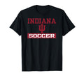 Indiana Hoosiers Soccer Officially T-Shirt - Casual Everyday Wear Unisex - T-Shirt, Sweatshirt, Hoodie