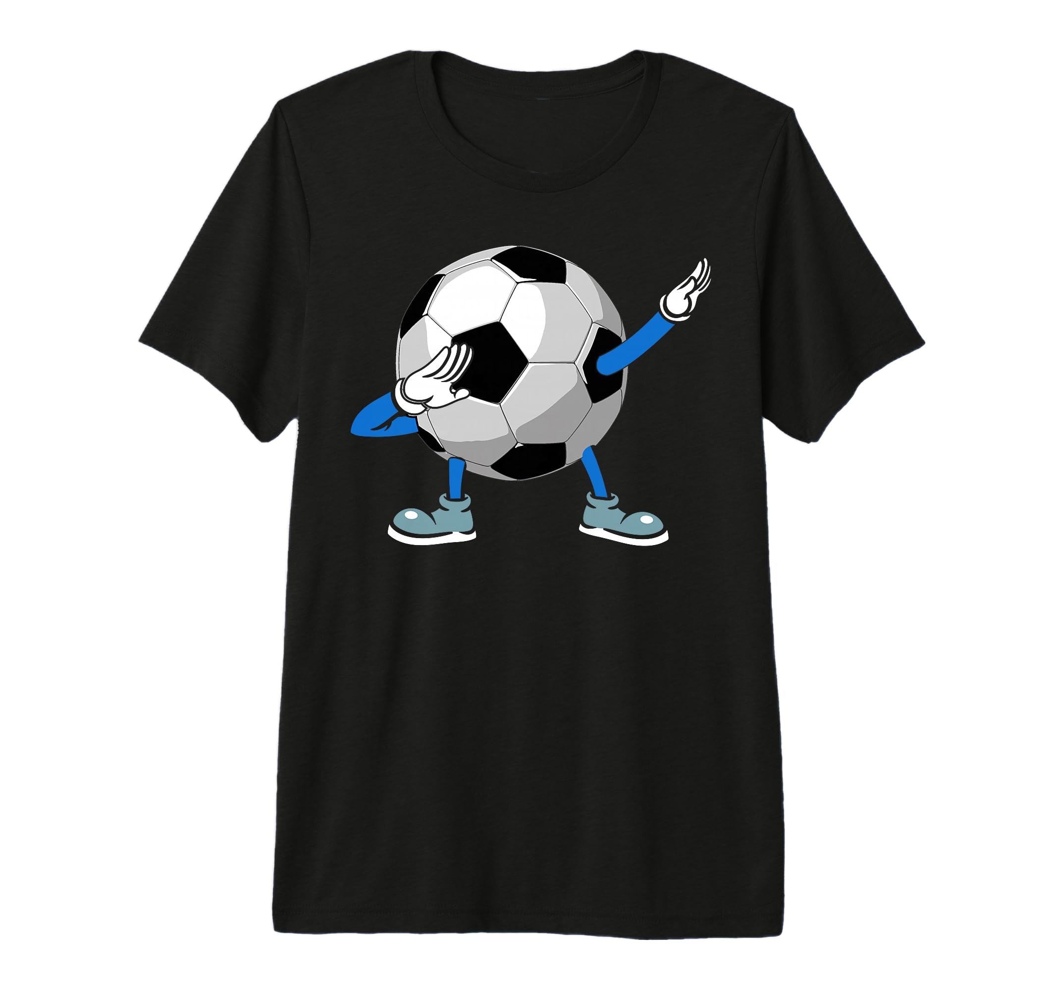 Dabbing Soccer Ball And Sports Players T-Shirt - Minimalist Print Unisex - T-Shirt, Sweatshirt, Hoodie