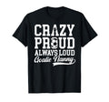 Crazy Proud Soccer Goalie Nanny T-Shirt - Aesthetic Graphic Men Women - T-Shirt, Sweatshirt, Hoodie