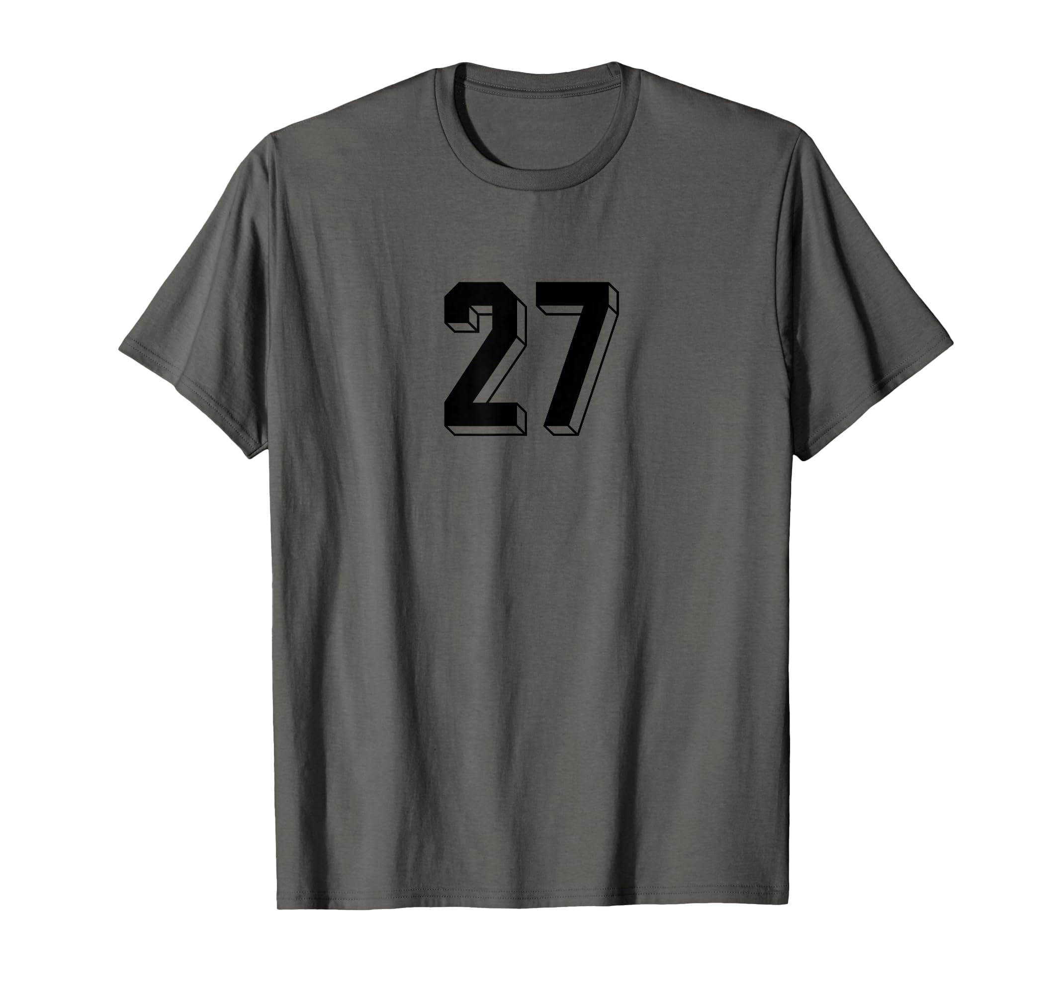 Number 27 80S 90S Soccer Team Jersey T-Shirt - Graphic Print Unisex - T-Shirt, Sweatshirt, Hoodie