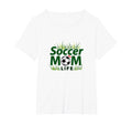 Soccer Mom Life Proud Parent Sideline T-Shirt - Graphic Print for Adults - T-Shirt, Sweatshirt, Hoodie