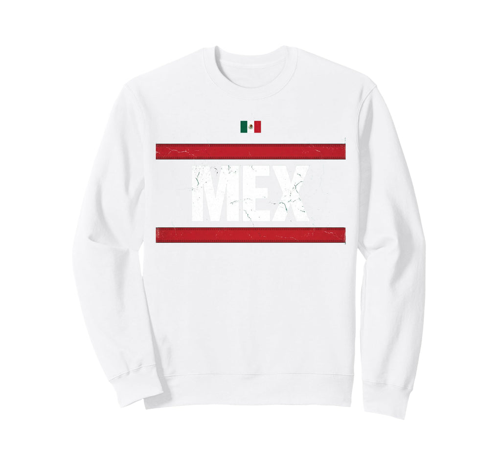Mexico Flag Mexican Hispanic Pride Sweatshirt - Custom Art Print for Adults - T-Shirt, Sweatshirt, Hoodie