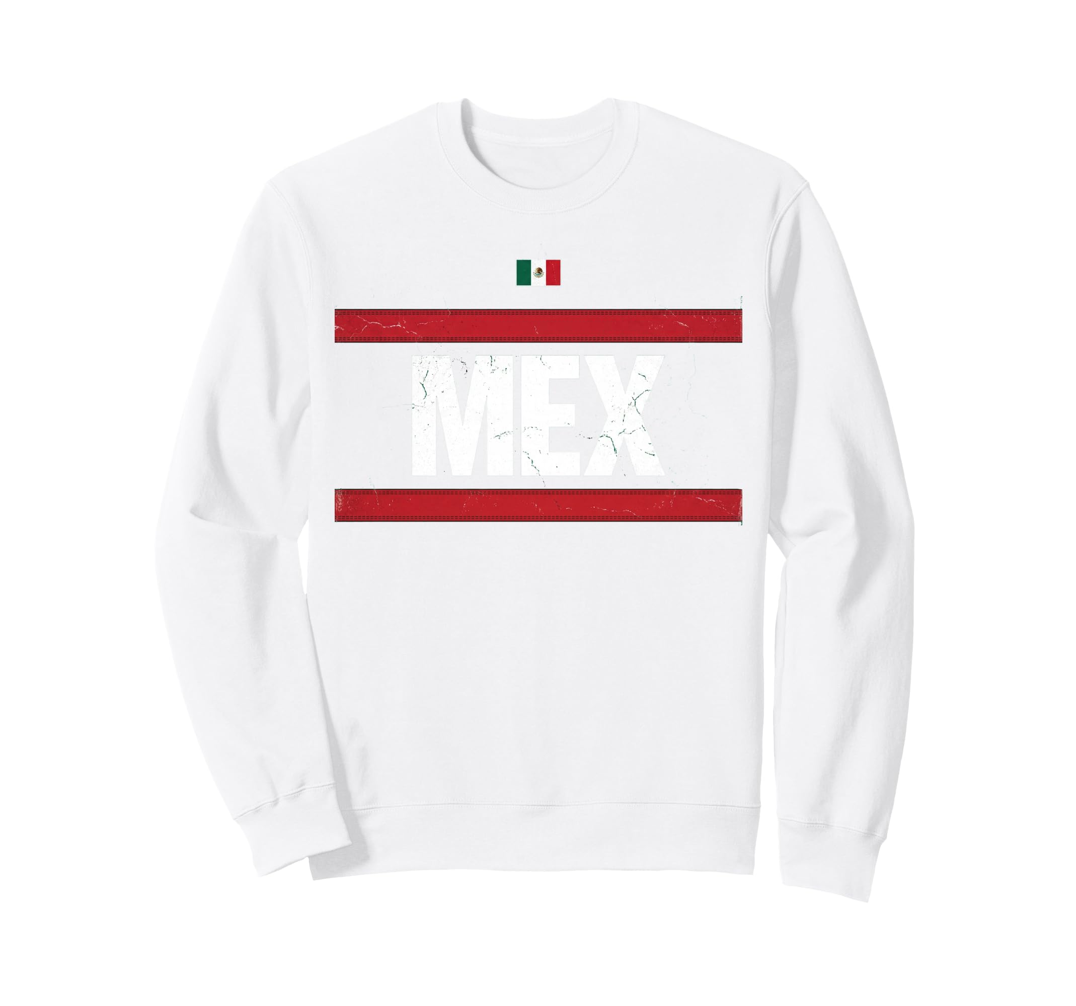 Mexico Flag Mexican Hispanic Pride Sweatshirt - Custom Art Print for Adults - T-Shirt, Sweatshirt, Hoodie