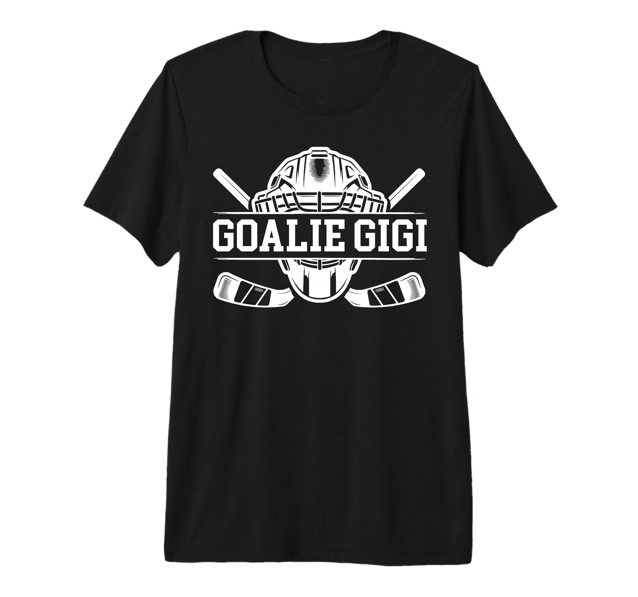Ice Hockey Goalie Gigi Hockey Keeper T-Shirt - Novelty Apparel for Adults - T-Shirt, Sweatshirt, Hoodie