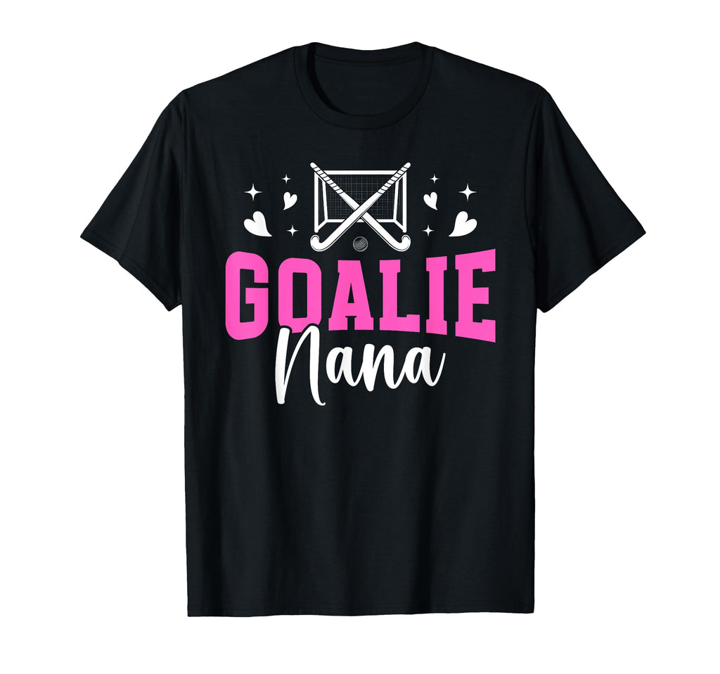 Field Hockey Goalie Nana Field Hockey T-Shirt - Aesthetic Graphic Unisex - T-Shirt, Sweatshirt, Hoodie