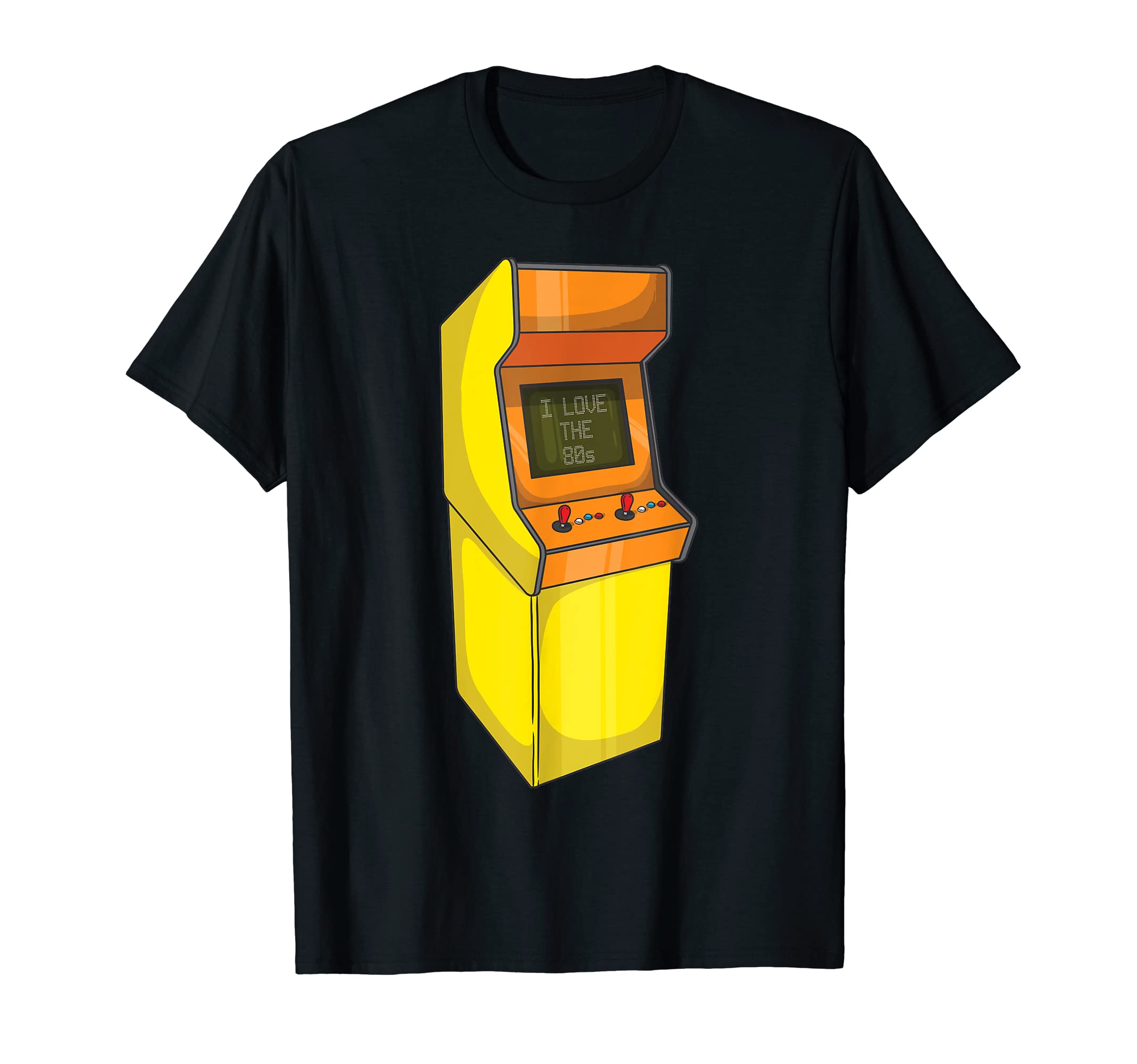 I Love 80S Arcade Game Gamer T-Shirt - Unique Graphic Unisex - T-Shirt, Sweatshirt, Hoodie