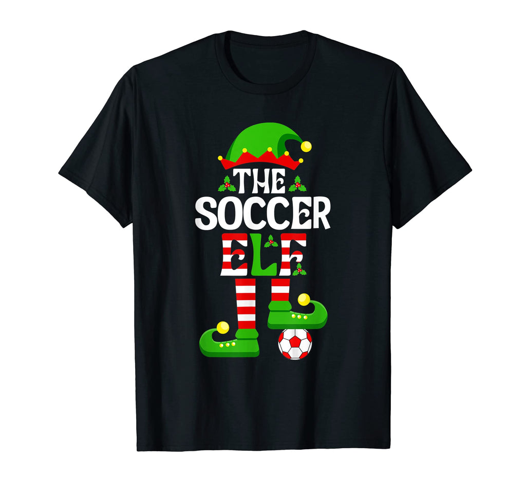 Soccer Elf Funny Family Matching T-Shirt - Minimalist Print Men Women - T-Shirt, Sweatshirt, Hoodie
