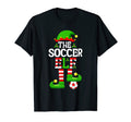 Soccer Elf Funny Family Matching T-Shirt - Minimalist Print Men Women - T-Shirt, Sweatshirt, Hoodie