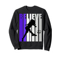 Purple Soccer Motivational Football Sweatshirt - Streetwear Style Men Women - T-Shirt, Sweatshirt, Hoodie