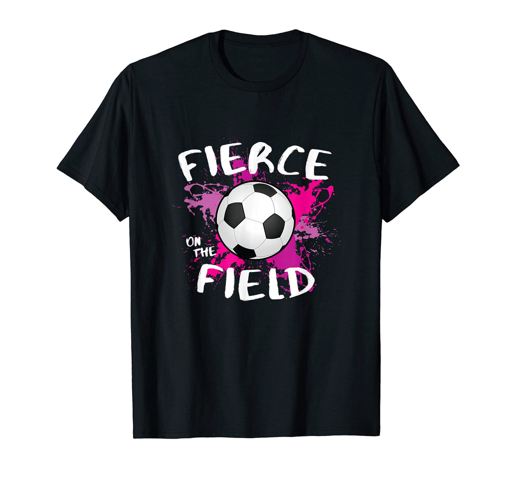 Fierce Field Soccer Player T-Shirt - Streetwear Style Unisex - T-Shirt, Sweatshirt, Hoodie
