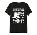 Mens Field Hockey Goalie Uncle Field T-Shirt - Trendy Graphic for Adults - T-Shirt, Sweatshirt, Hoodie