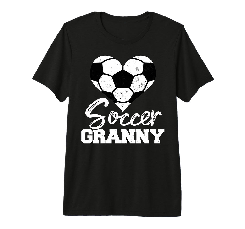 Soccer Granny Heart Funny Heartfelt T-Shirt - Unique Graphic Men Women - T-Shirt, Sweatshirt, Hoodie
