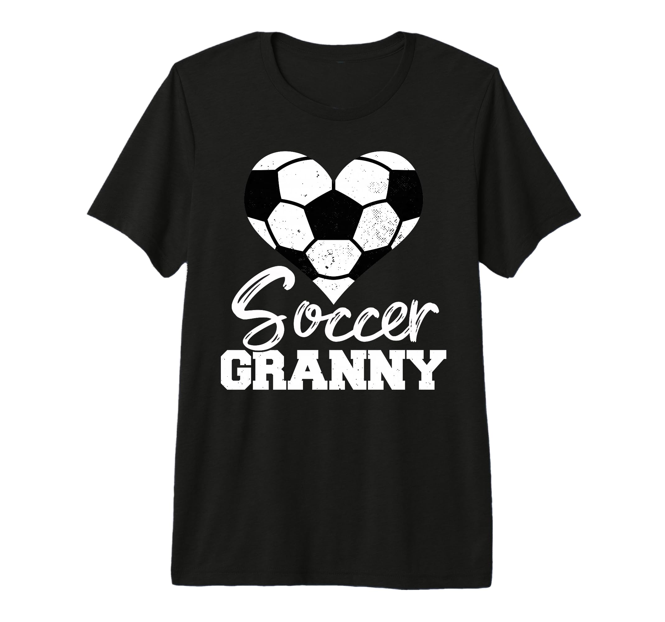 Soccer Granny Heart Funny Heartfelt T-Shirt - Unique Graphic Men Women - T-Shirt, Sweatshirt, Hoodie