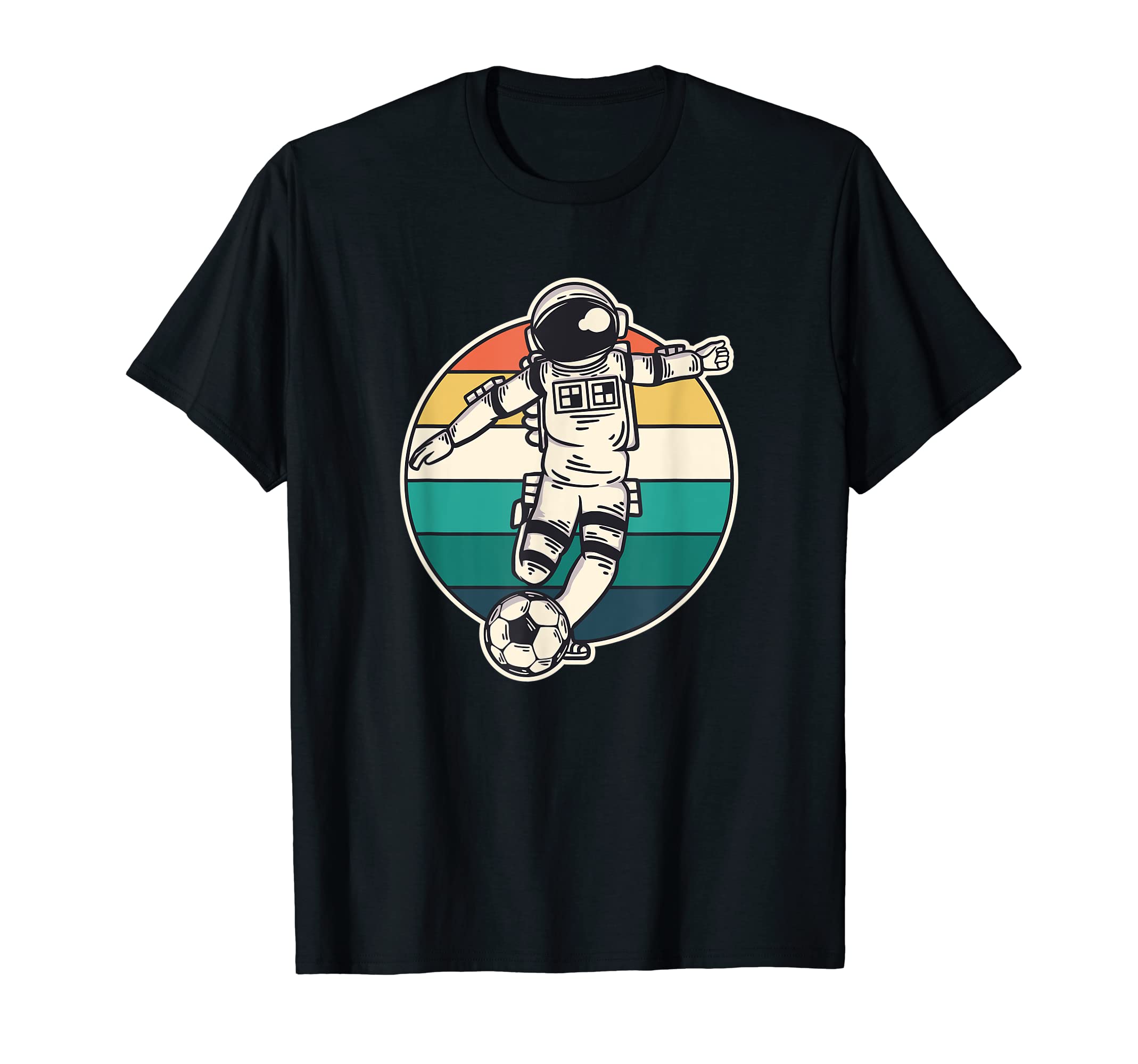 Astronaut Football Soccer Fun Space T-Shirt - Minimalist Print Unisex - T-Shirt, Sweatshirt, Hoodie