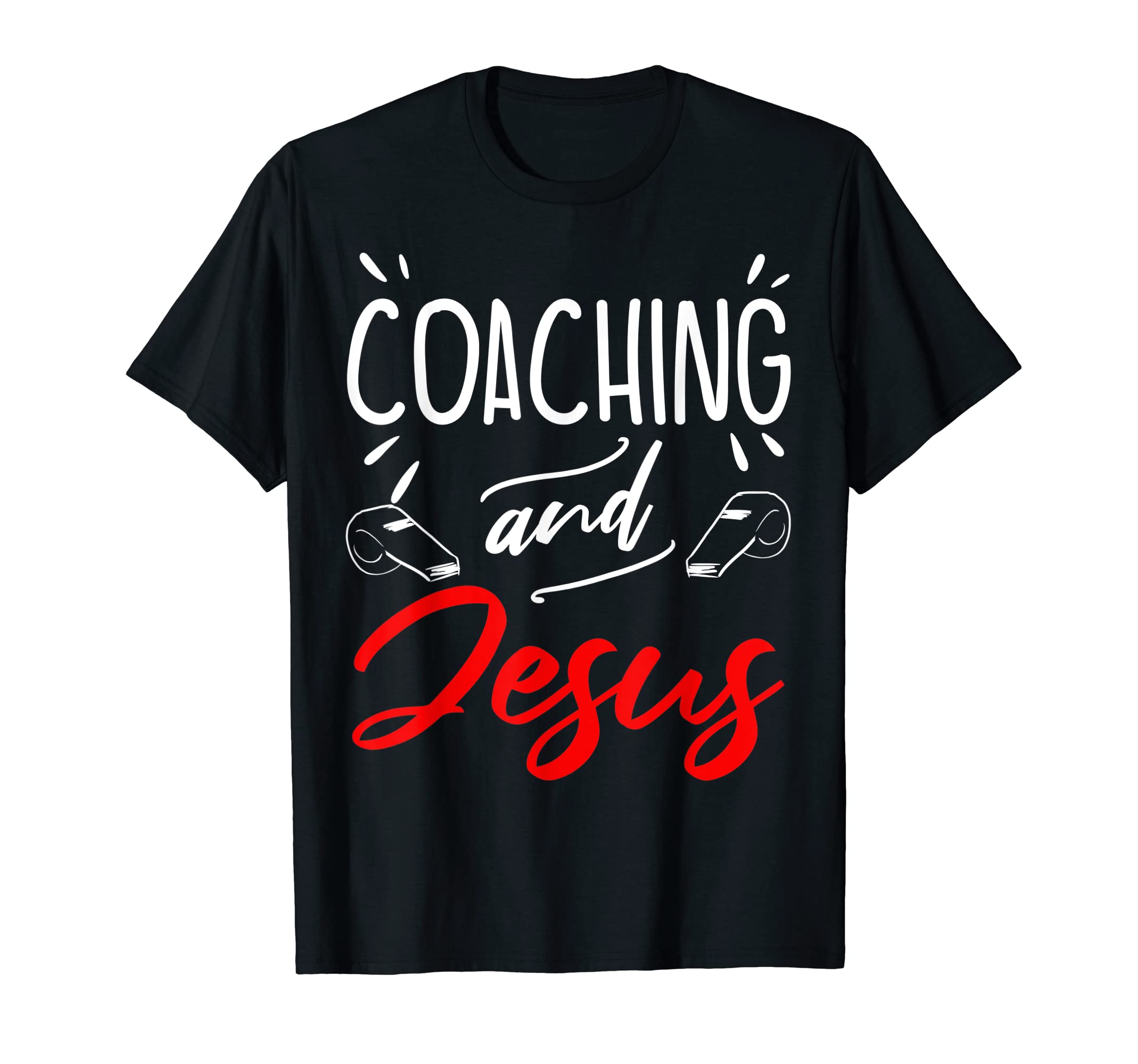 Coach Christian Basketball Soccer T-Shirt - Custom Art Print for Adults - T-Shirt, Sweatshirt, Hoodie