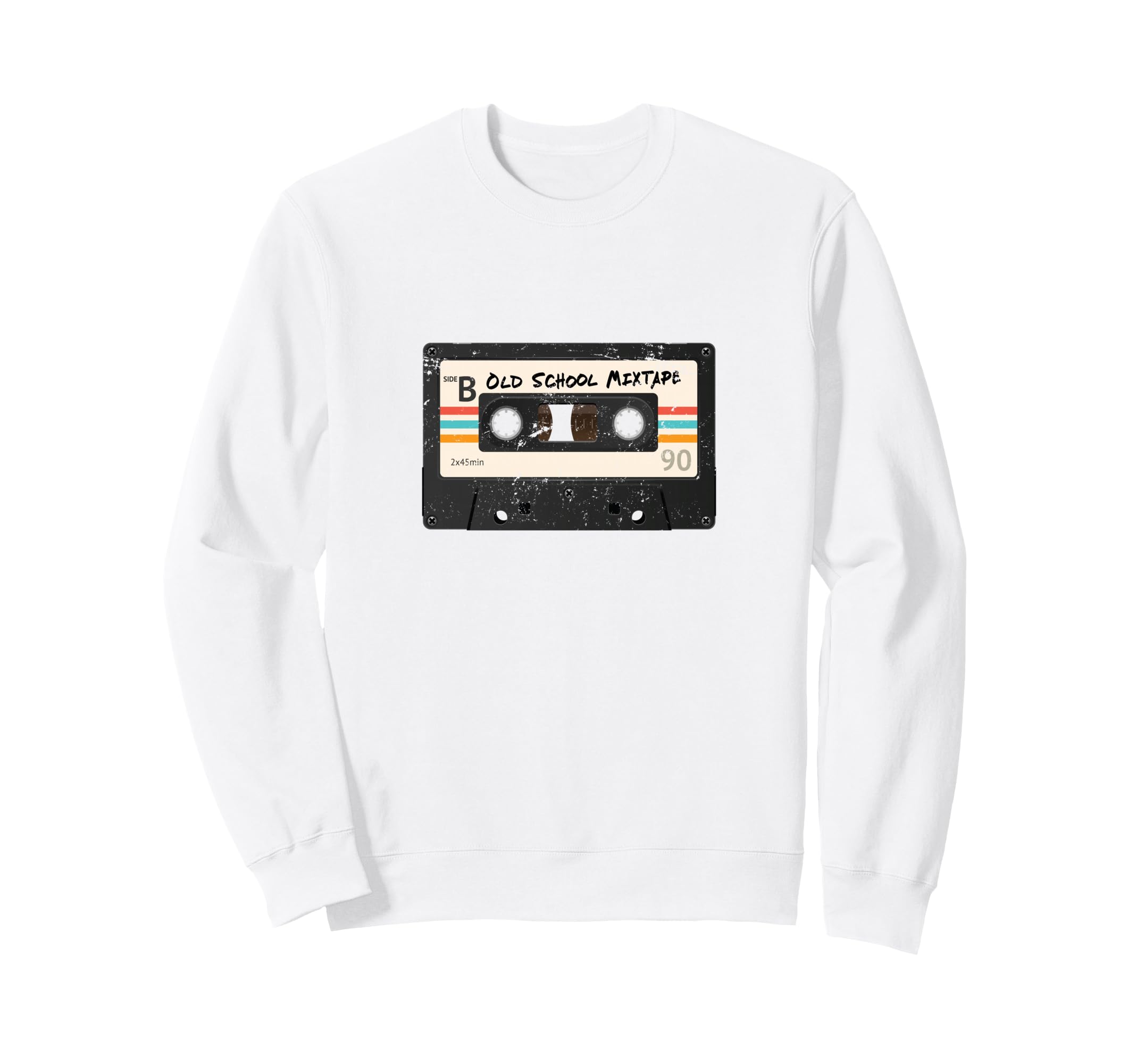 Simple 1980S Mixtape Cassette Tapes Sweatshirt - Custom Art Print Men Women - T-Shirt, Sweatshirt, Hoodie