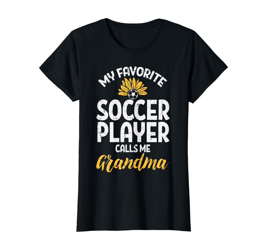 My Favorite Soccer Player Grandma T-Shirt - Aesthetic Graphic Unisex - T-Shirt, Sweatshirt, Hoodie