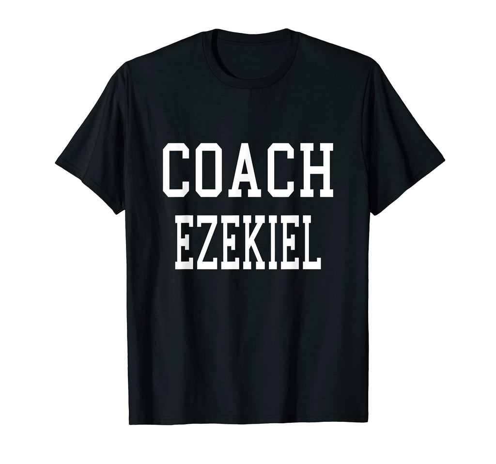 Coach Ezekiel Custom Football Soccer T-Shirt - Novelty Apparel Men Women - T-Shirt, Sweatshirt, Hoodie