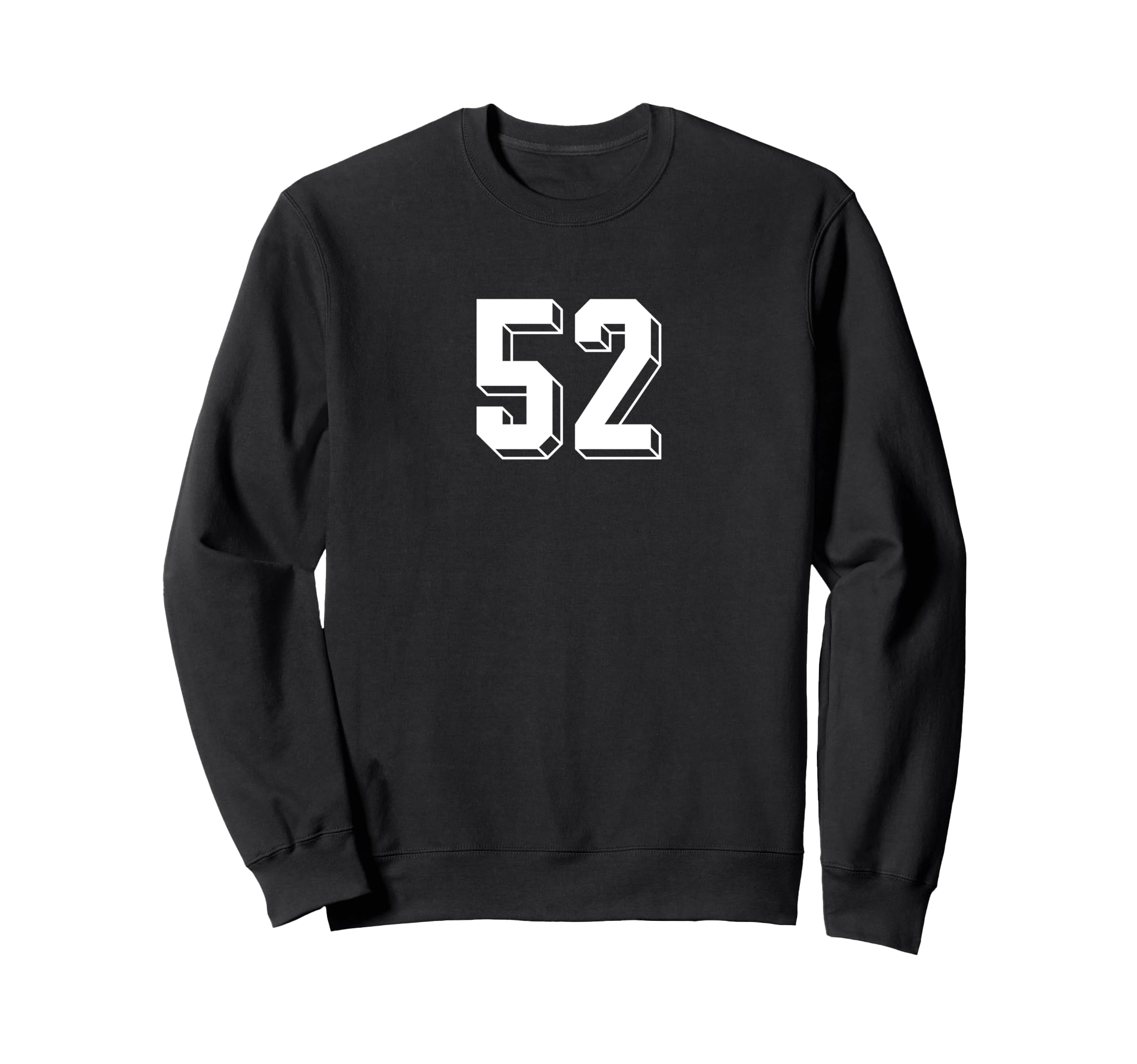 Number 52 80S 90S Soccer Team Sweatshirt - Casual Everyday Wear for Adults - T-Shirt, Sweatshirt, Hoodie