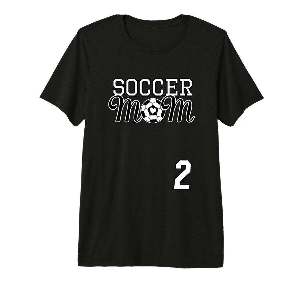 Number 2 Soccer Mom Mothers Day 20 T-Shirt - Streetwear Style for Adults - T-Shirt, Sweatshirt, Hoodie